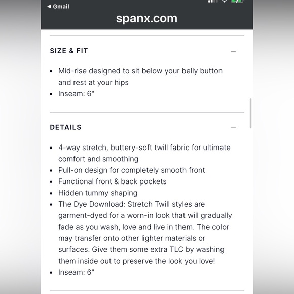 S O L D NWT Spanx shorts Large - Picture 4 of 8